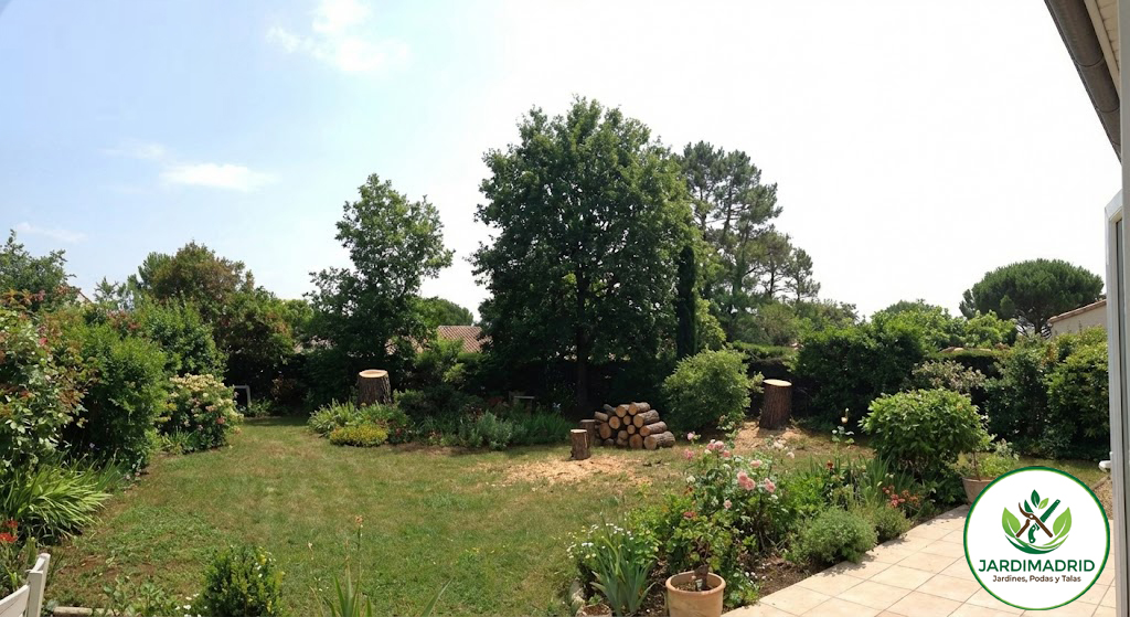 Finalización de la obra de reforma exterior con maquinaria especializada